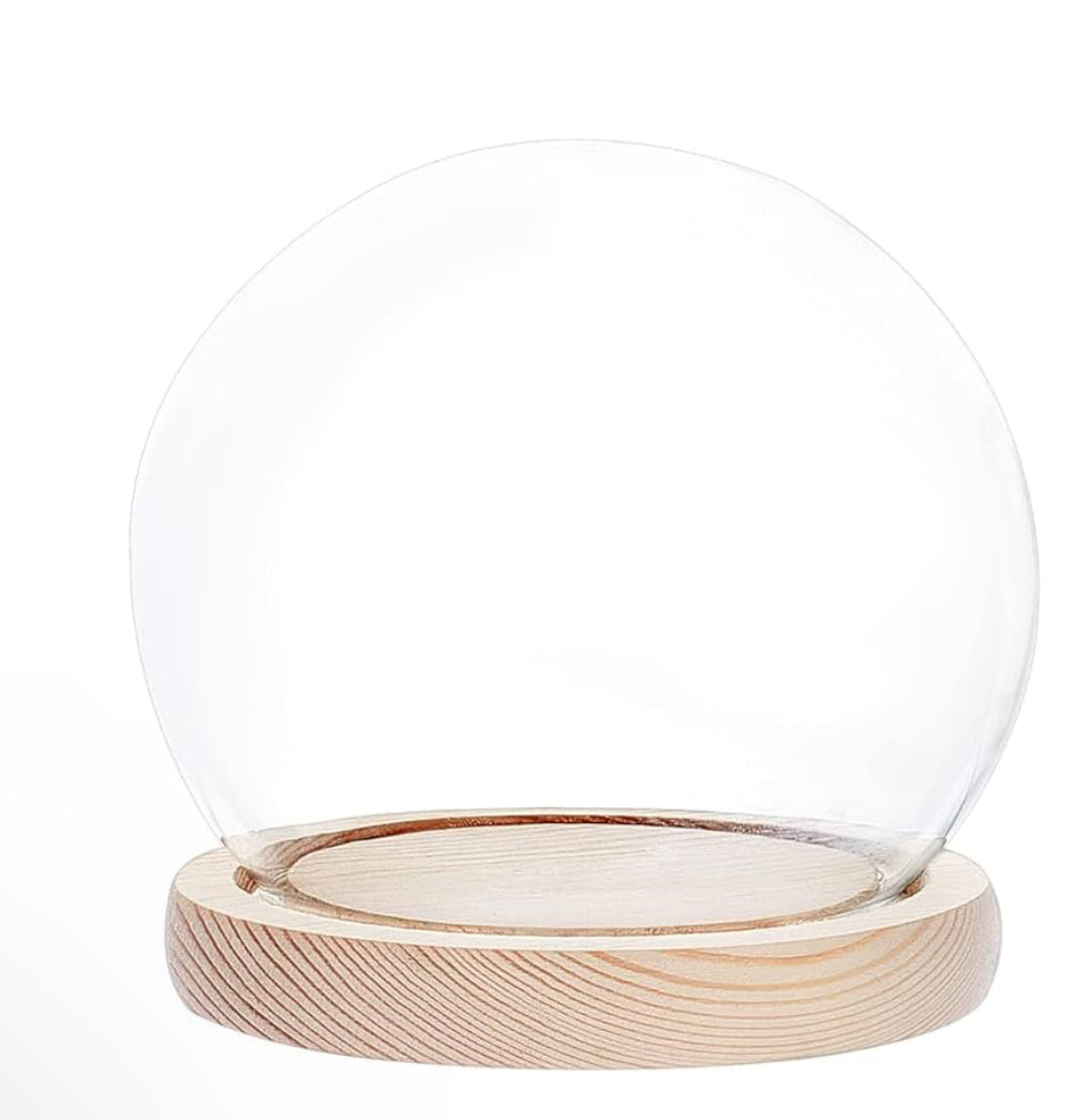 Flower Glass Dome - Zodiac