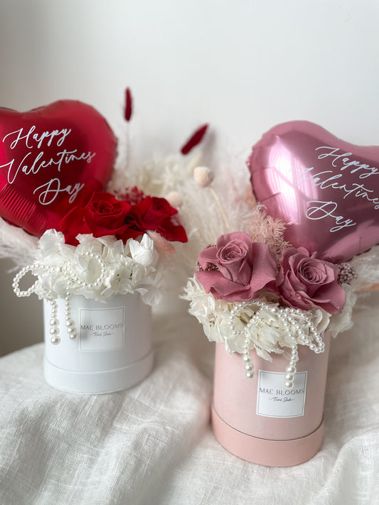 Valentines Box Arrangement