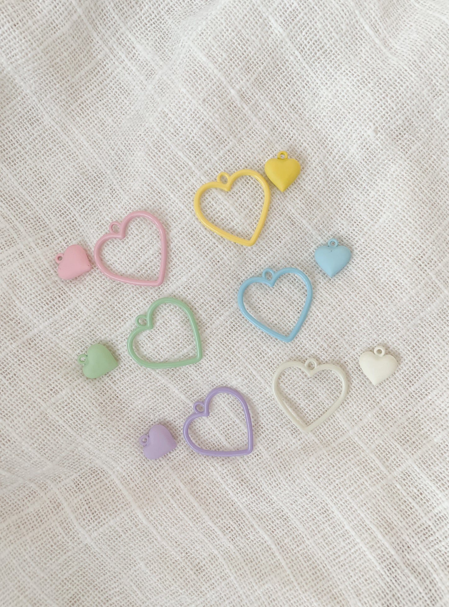 Pastel Heart Tag