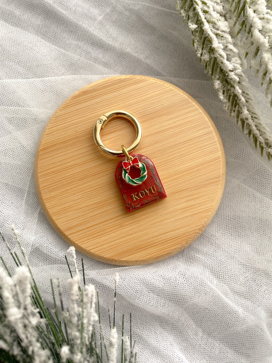 Christmas Arch Wreath Tag