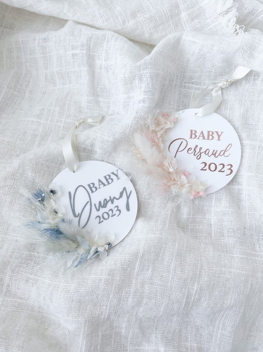 Baby Floral Ornament