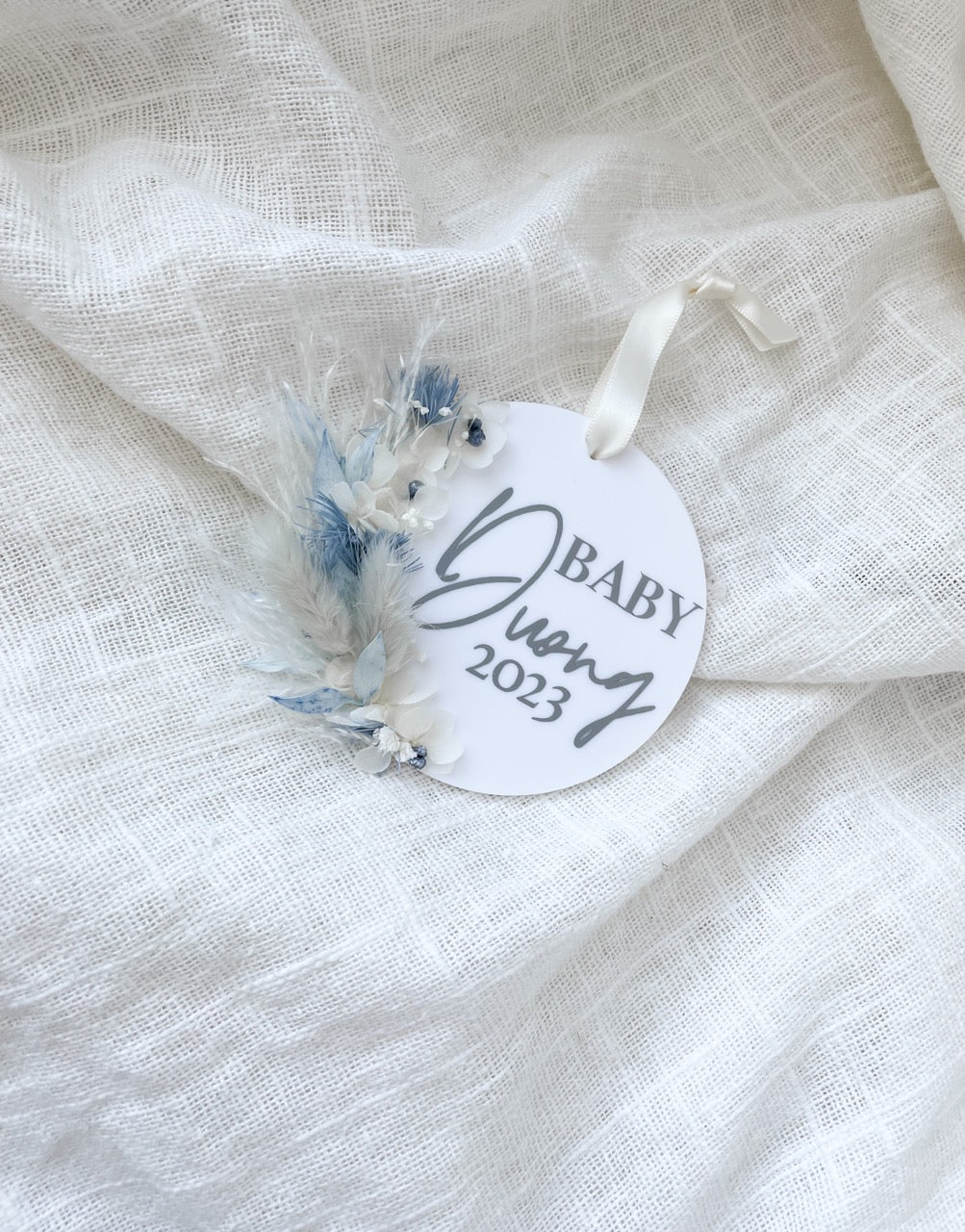 Baby Floral Ornament