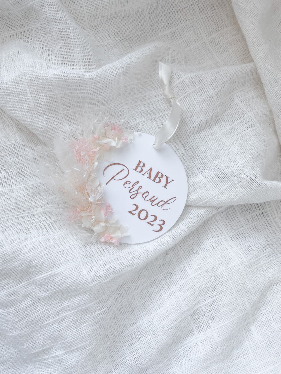 Baby Floral Ornament