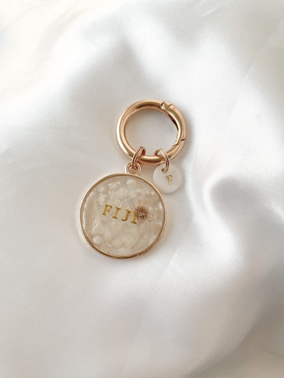 Shell Letter Charm